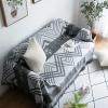Couverture tricotée décorative à carreaux pour canapé, couvre-lit nordique, tapisserie décorative pour salon et maison 1